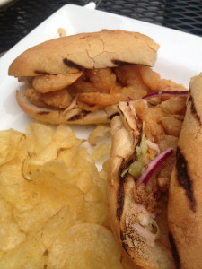Shrimp Po'Boy at Parish Boston
